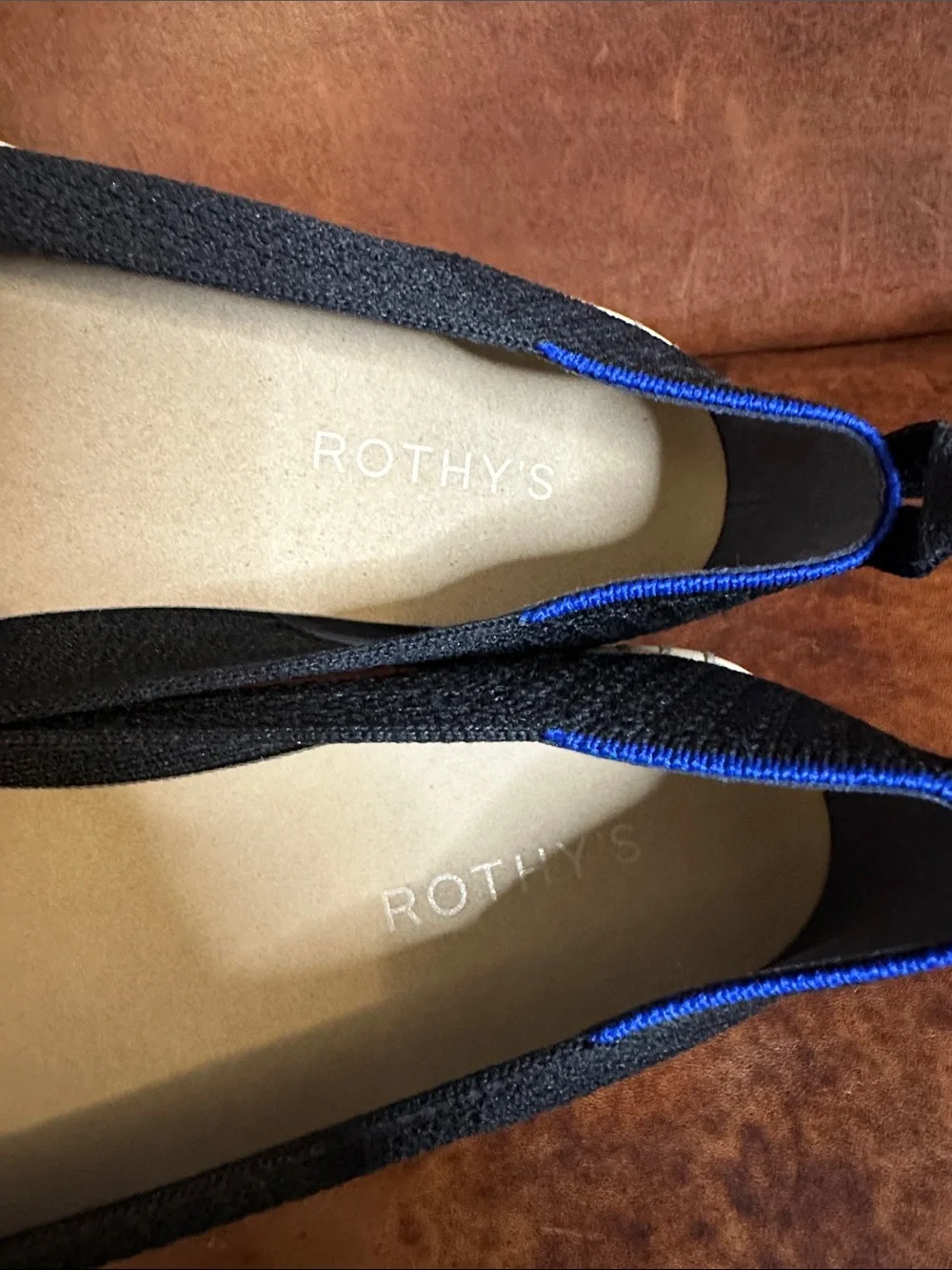 Rothy's The Boardwalk Espadrille Black Knit Flats